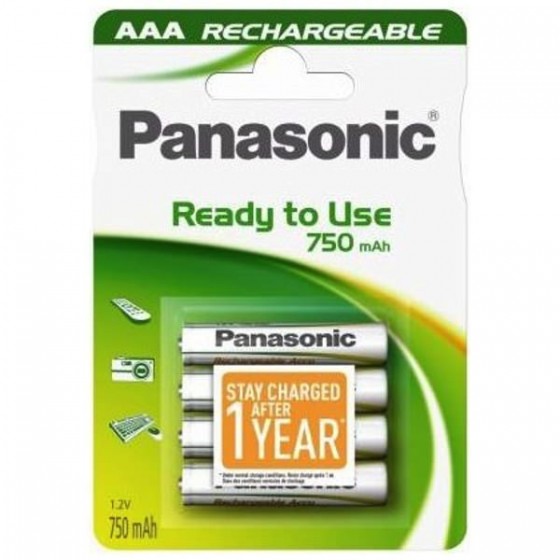 Panasonic baterija HHR-4MVE/4BC 750mAh - punjive 4/1