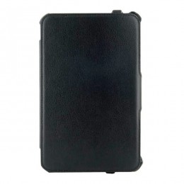 4World zaštitina futrola/postolje za Galaxy Tab, eko koža,7'', crna