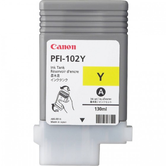 CANON Tinta PFI-102Y Yellow