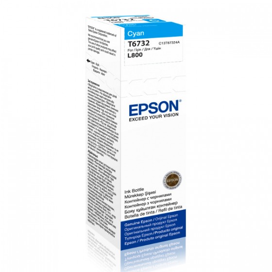 Epson Tinta T6732 Cyan