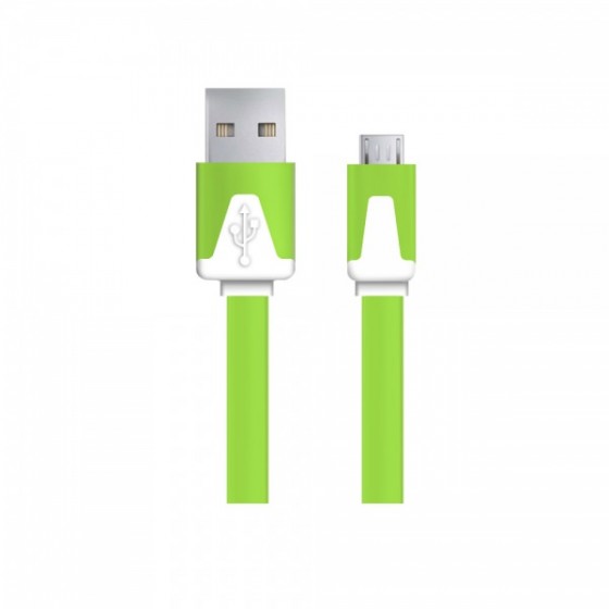 Esperanza Micro USB kabl 1,8m zeleni