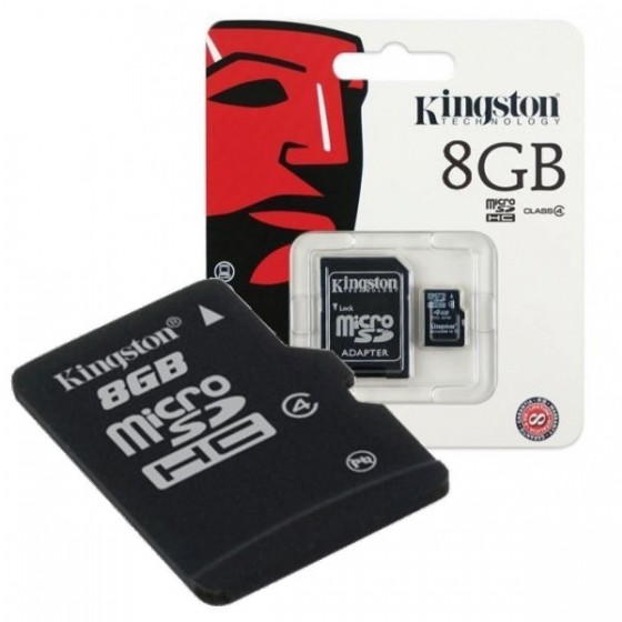 Kingston MC MicroSD 8GB, SDC4/8GB