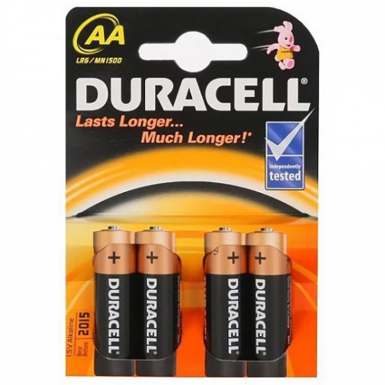 Duracell baterija BSC LR6 AA 4 kom