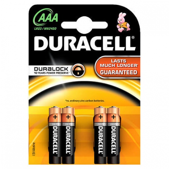 Duracell baterija BSC LR3 AAA 4 kom