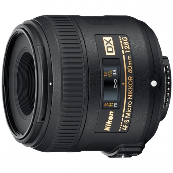 Nikon objektiv AF-S DX Micro 40mm f/2.8G