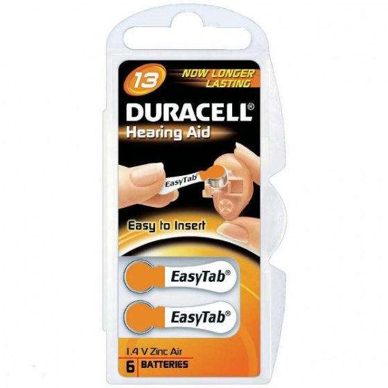 Duracell baterija za slušni aparat ZA 13