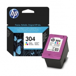 HP Tinta N9K05AE (No.304) Tri-Colour