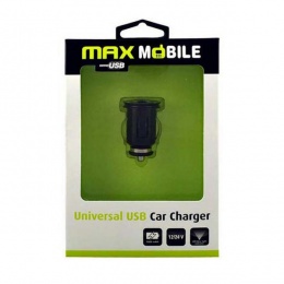 Max Mobile auto punjač USB univerzalni 1A PCS 108