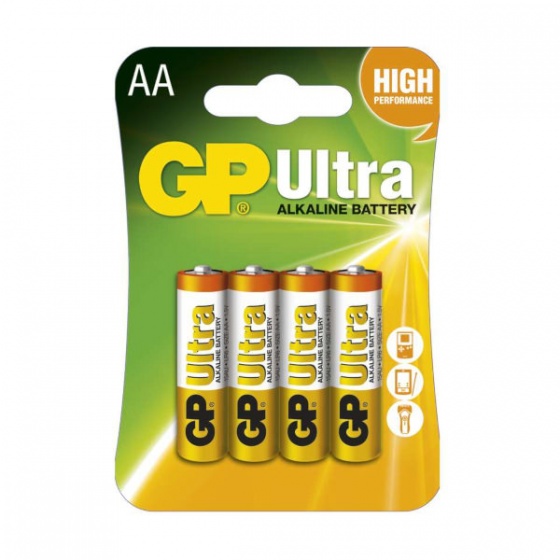 Baterija GP AA 1,5V Ultra blister 4/1 B1921