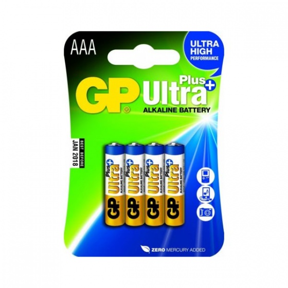 Baterija GP AAA 1,5V Ultra Plus blister 4/1 B1711