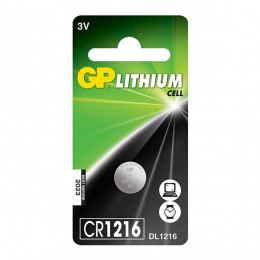 Baterija GP Litijska CR1216 3V blister 5/1 B1565