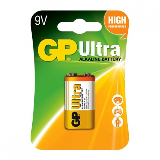 Baterija GP Ultra 9V blister 1/1 B1951