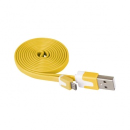 Emos kabal Micro USB 1m žuta SM7001Y