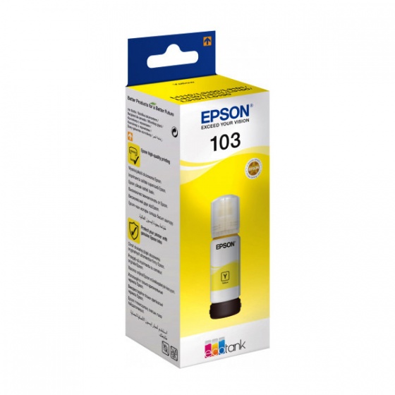 Epson tinta 103 EcoTank Yellow ink (C13T00S44A)